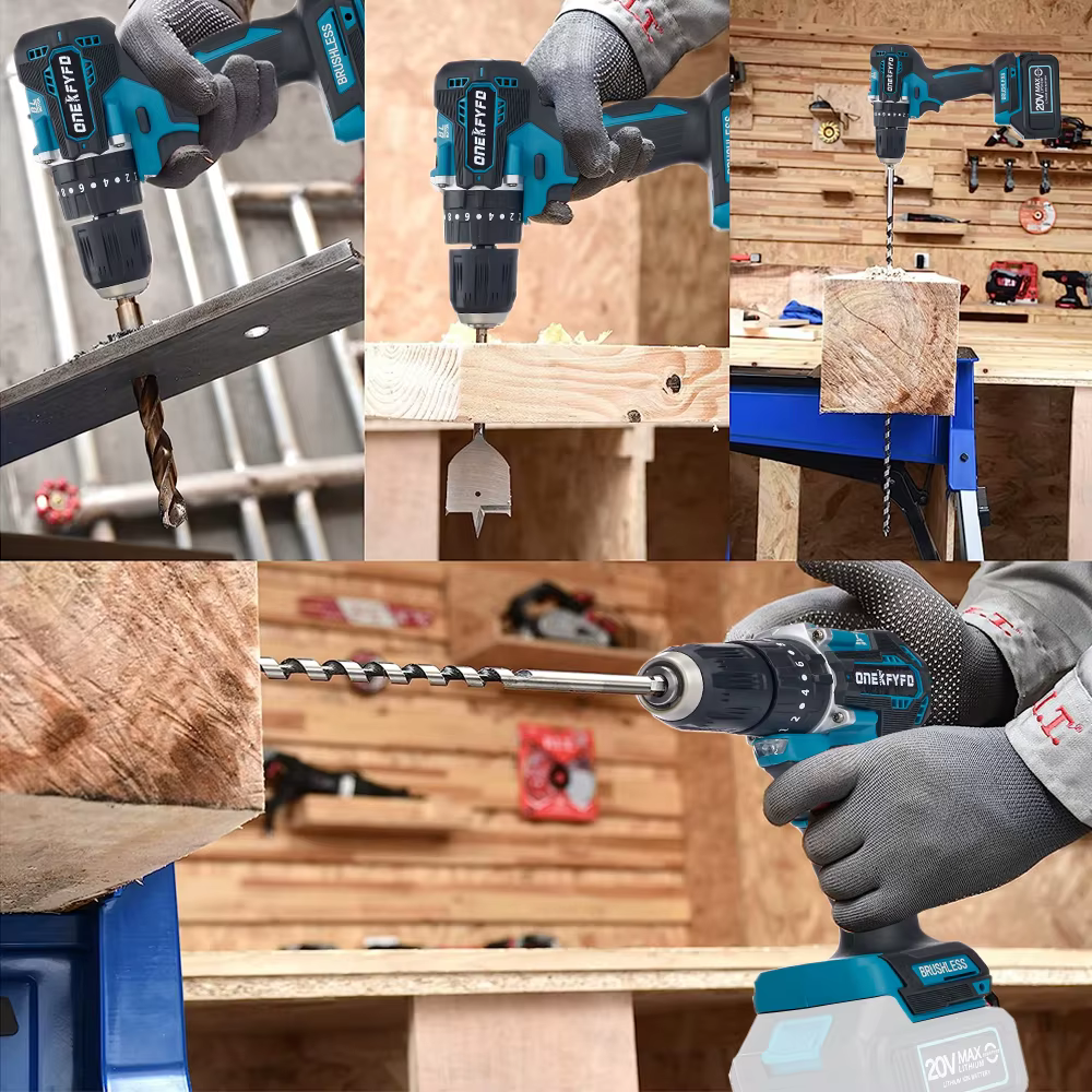 Makita-perceuse à percussion électrique sans fil