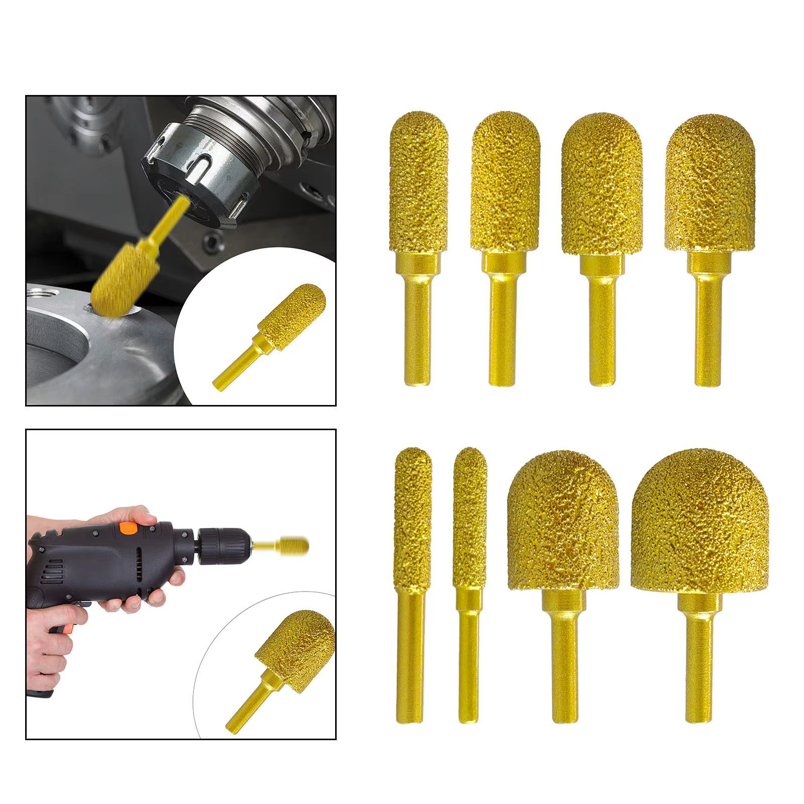 Mèche de meulage diamantée
