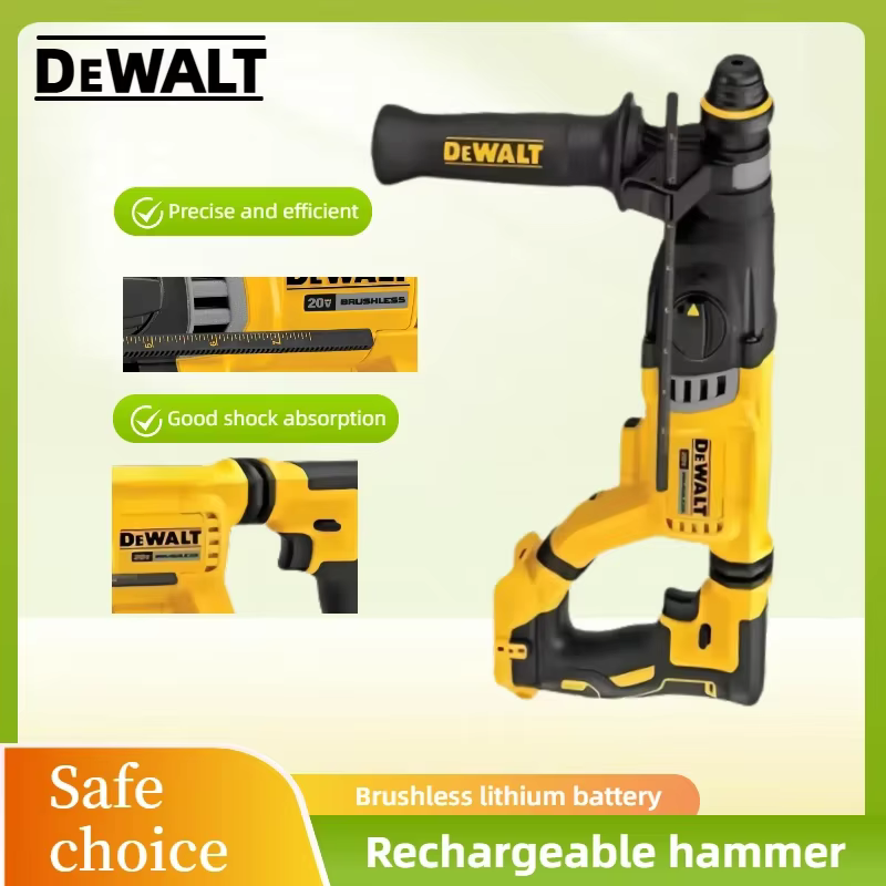 Perceuse à percussion sans fil DEWALT Professional DCH263 20V : Outil de perçage de béton haute performance (sans batterie)