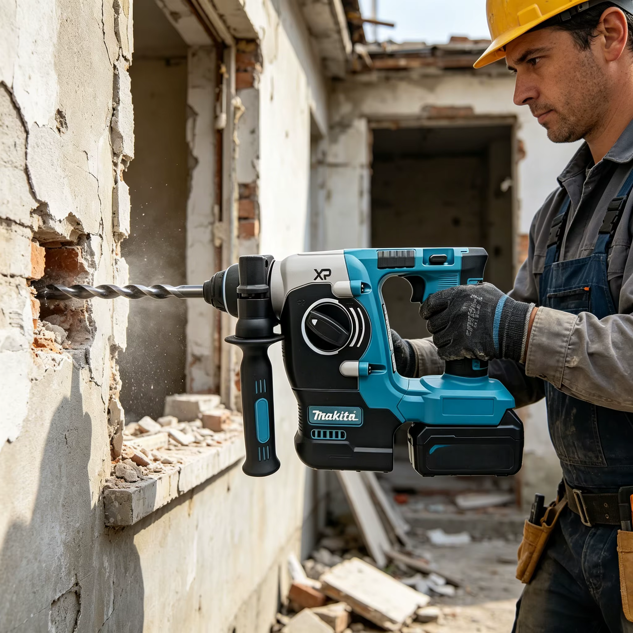 Marteau perforateur rotatif sans fil Makita 18V