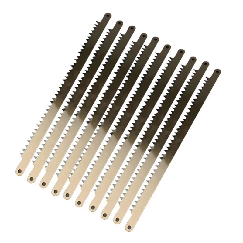 Lames de rechange pour scie à métaux 12" 4TPI 300 mm Lames de scie à main pour couper du bois vert frais
