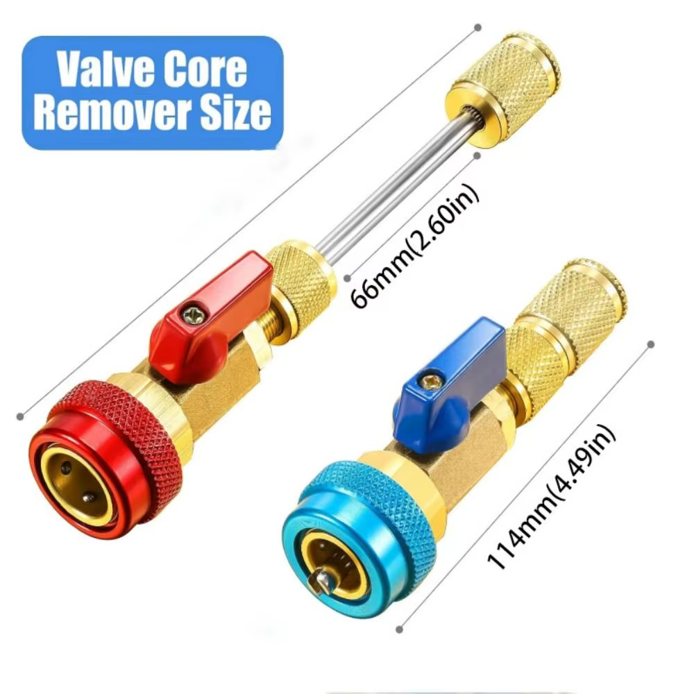 Outil de retrait de noyau de Valve de conception ergonomique