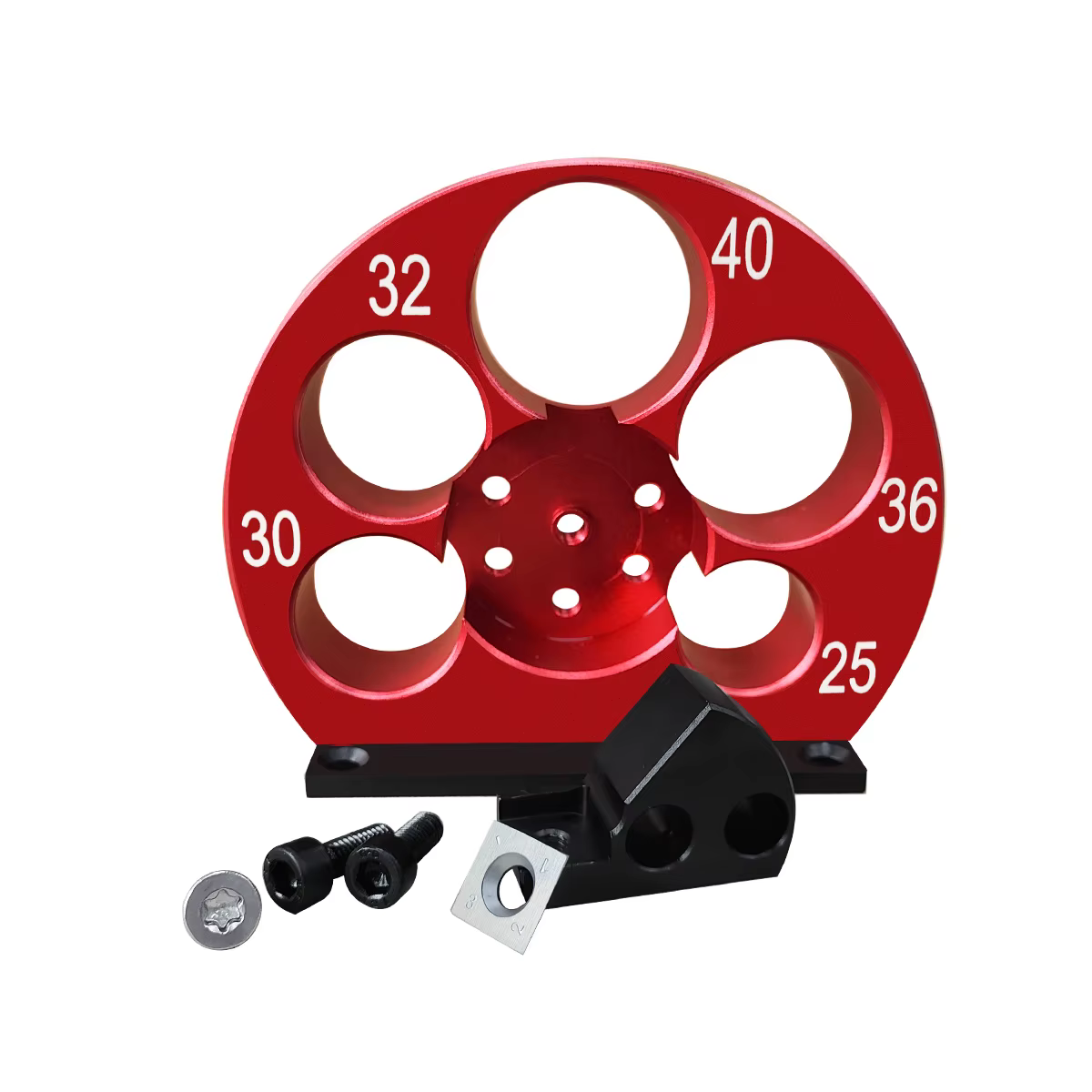 5 trous 25-40mm réglable fabricant de chevilles gabarit cheville coupe