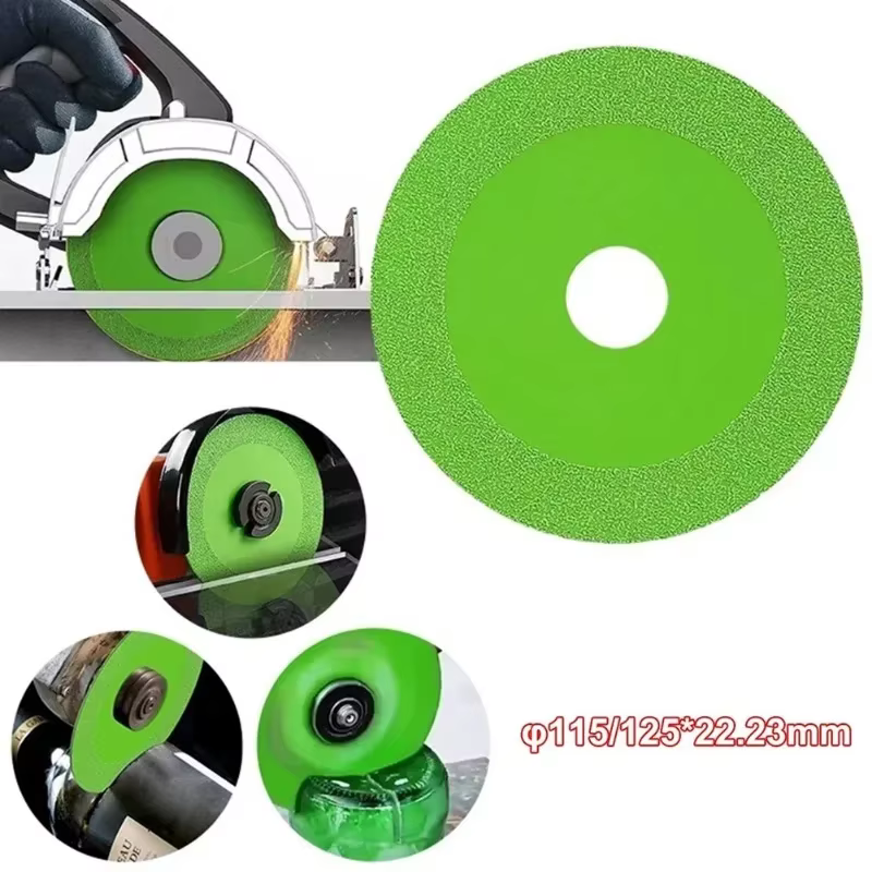 Disque de découpe diamanté 115/125 mm pour verre