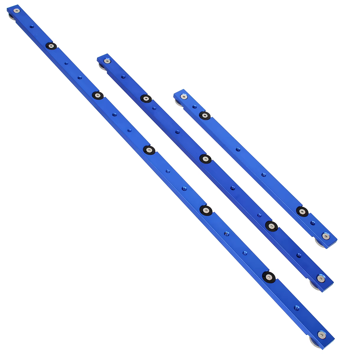 Barre à onglets en alliage pour scie à table