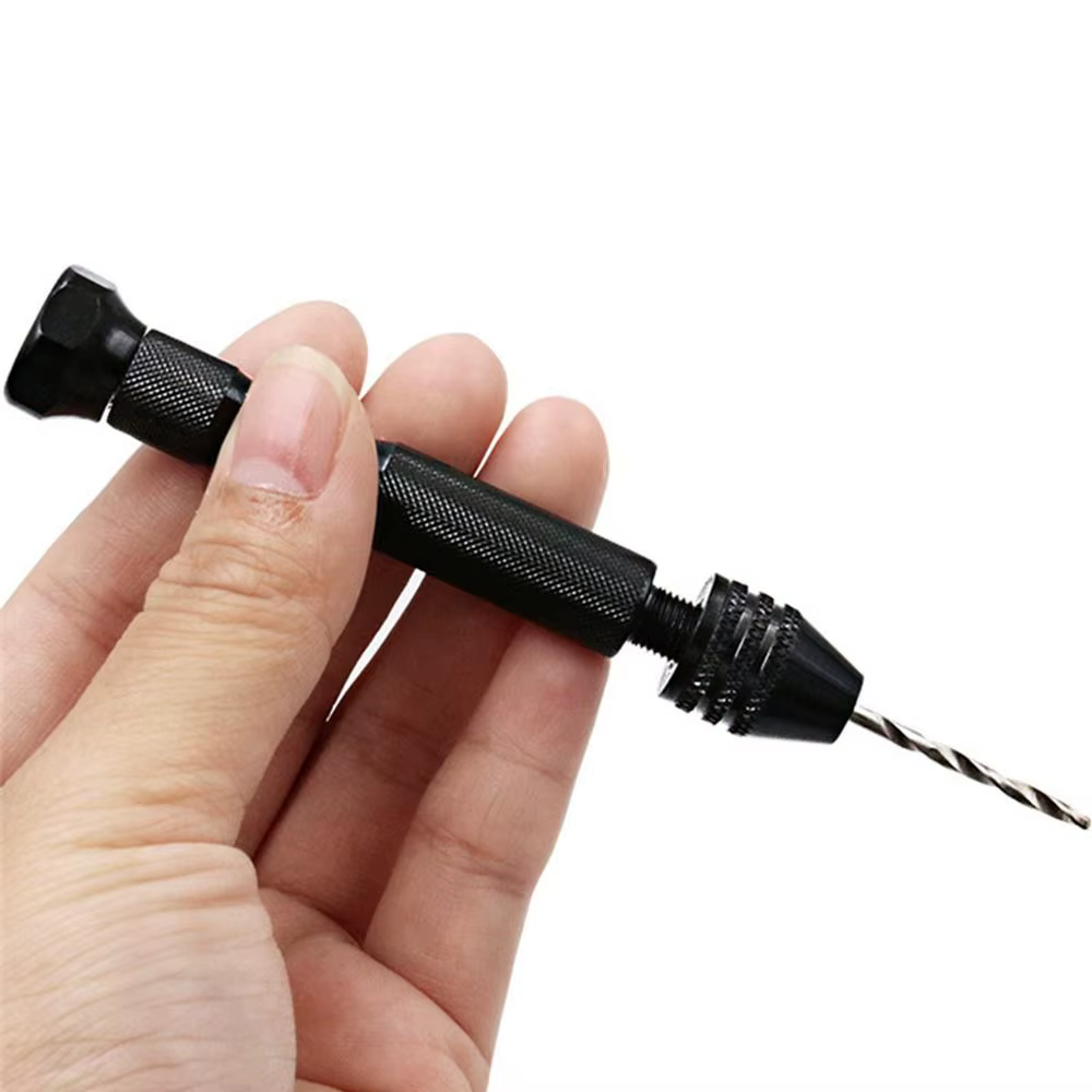 Mini Micro perceuse à main en aluminium avec mandrin sans clé