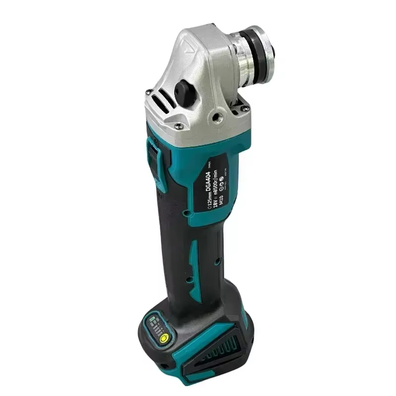 Makita DGA404 125mm/100mm meuleuse d'angle électrique au Lithium sans brosse Machine de découpe Rechargeable