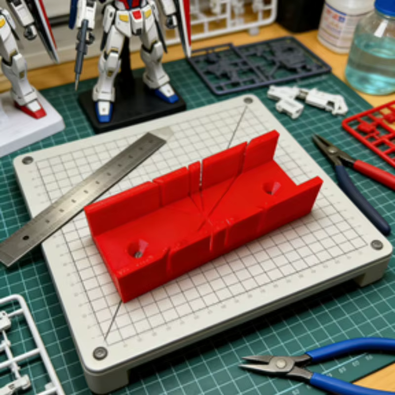 1 pièce Gabarit de coupe à onglets multi-angles pour le bricolage du cuir et du bois