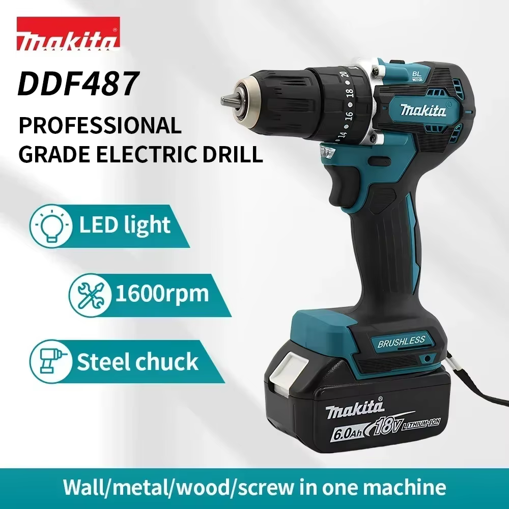 Makita DDF487 Perceuse-visseuse électrique sans fil 18V