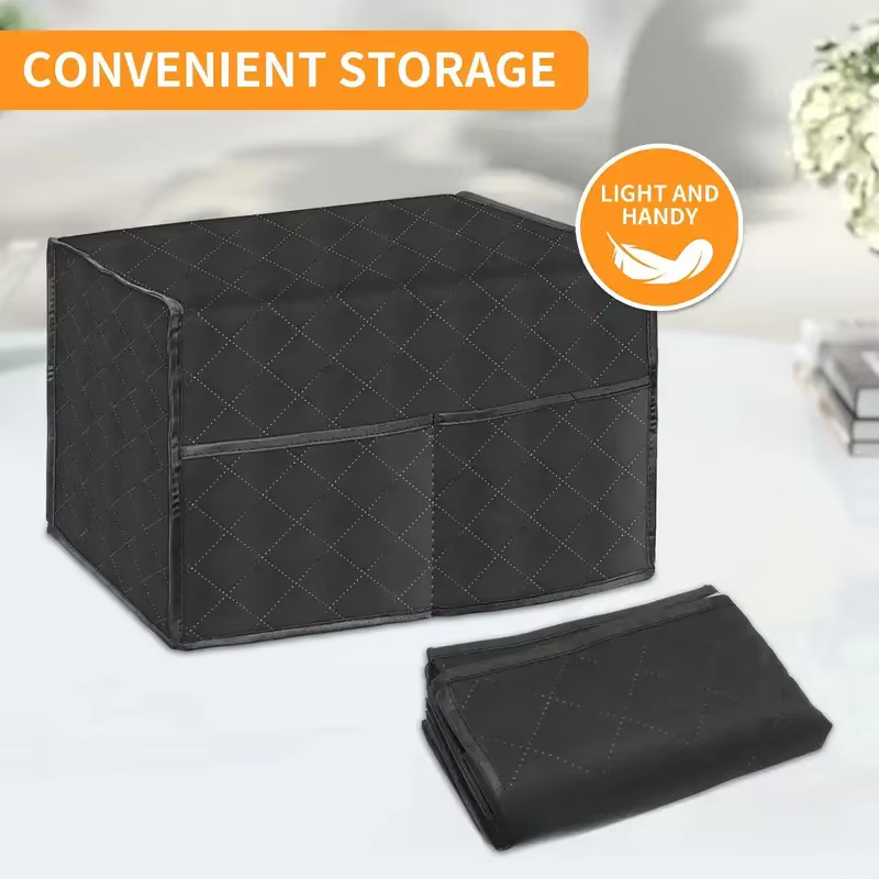 Housse étanche pour four à micro-ondes, 1 pièce, résistante à l'huile et à la poussière, adaptée à tous les ménages, excellent cadeau pour le pendaison de crémaillère