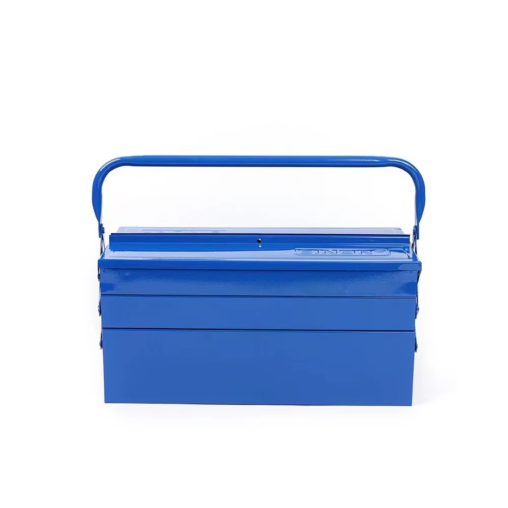 Grande boîte à outils en métal légère