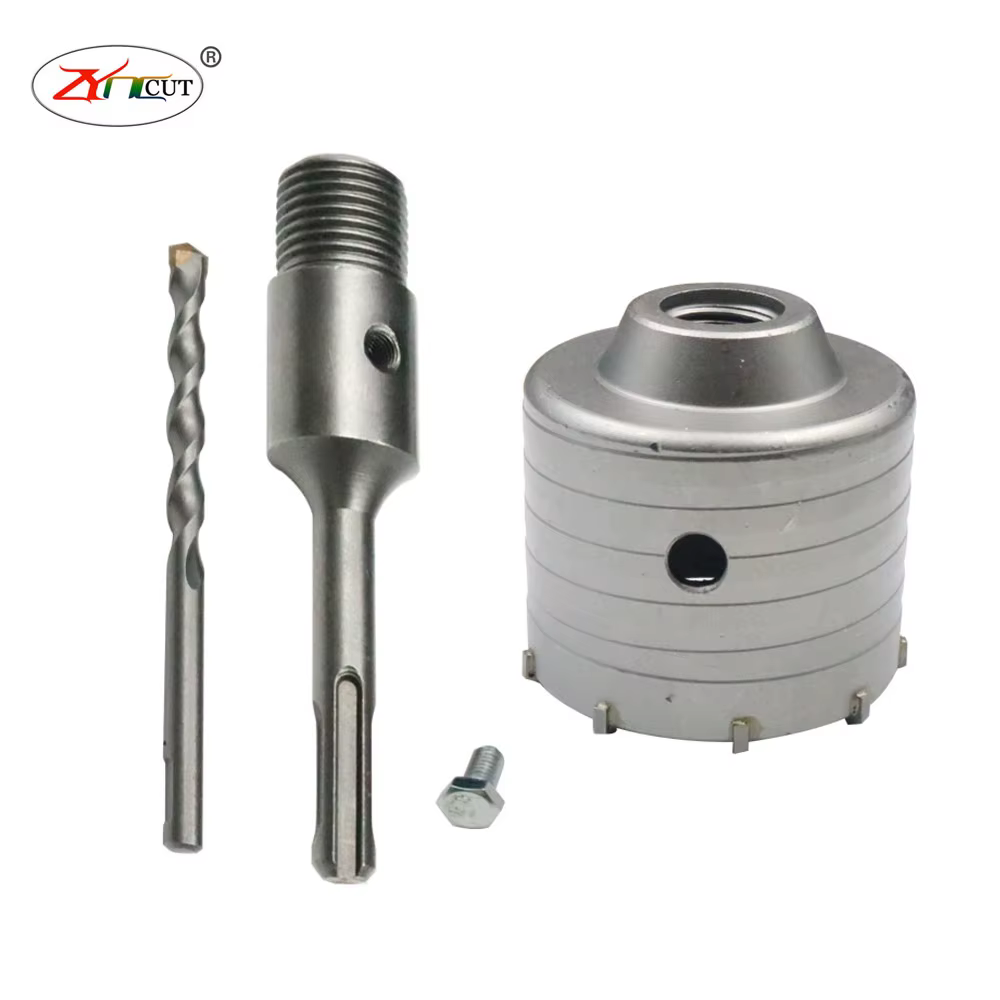 Jeu de forets à percussion SDS Plus 30-160 mm pour murs
