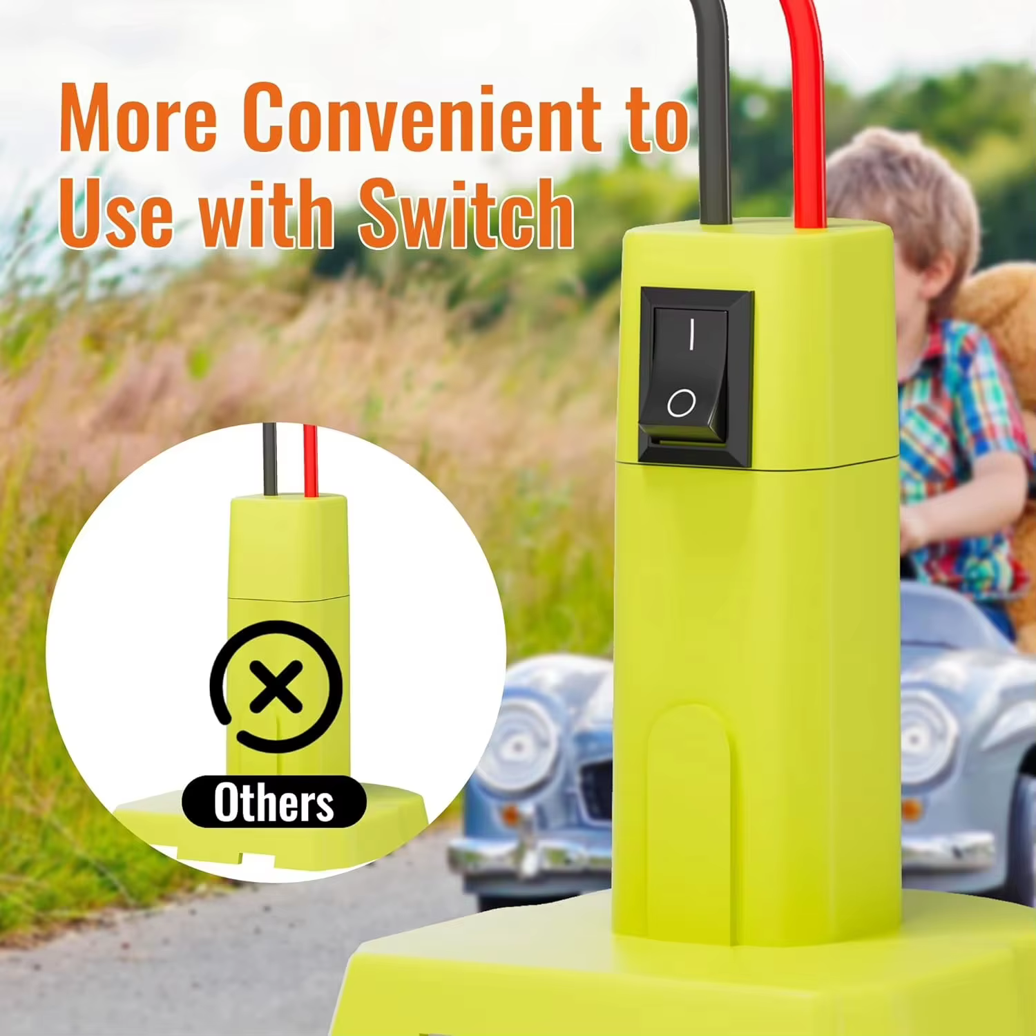 Adaptateur de batterie pour batterie Ryobi ONE + 18V Nimh/Nicd/Li-ion