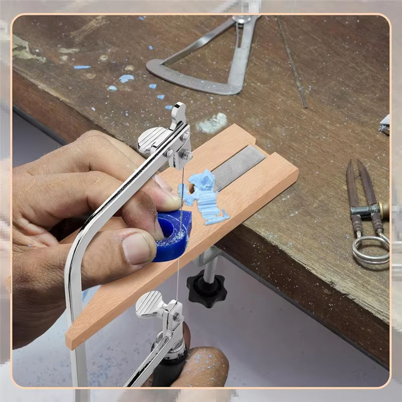 3 en 1 ensemble de scie de bijoutier professionnel cadre