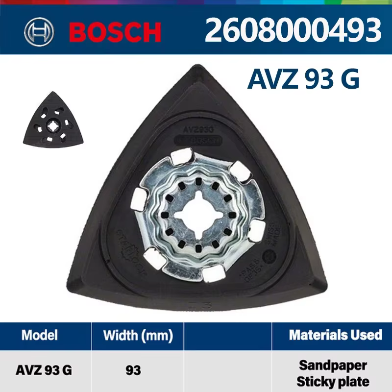 Bosch STARLOCK plaque de ponçage AVZ 93 G lame de scie oscillante