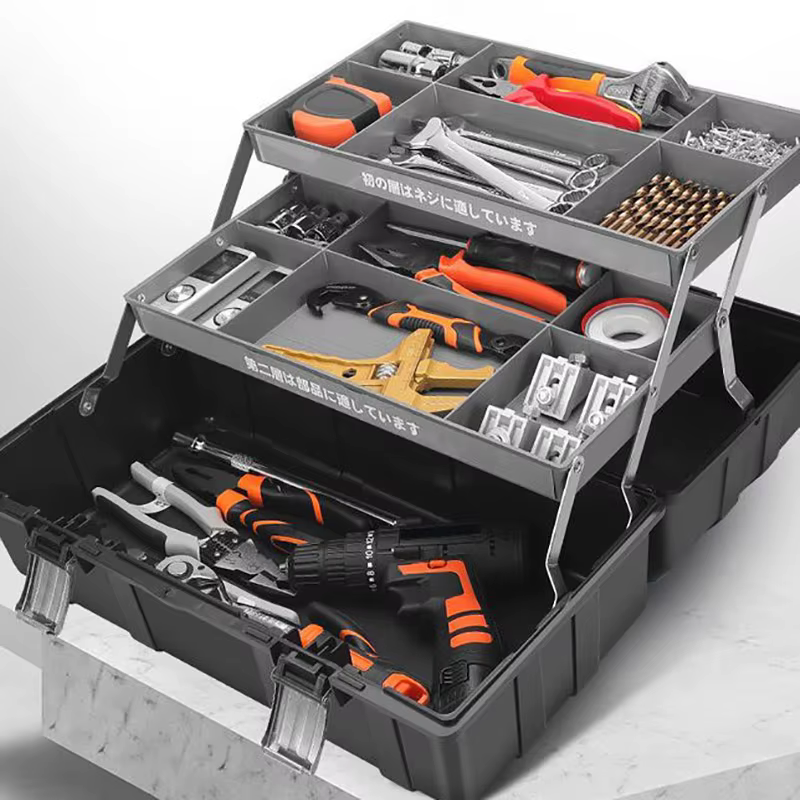 Boîte à outils de rangement pour électricien
