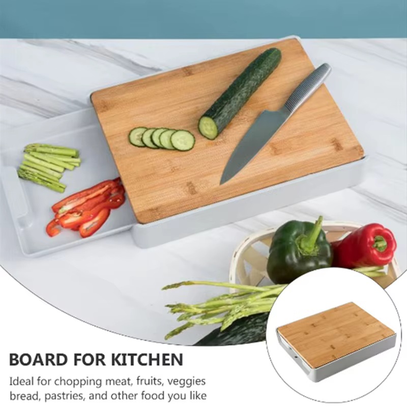 MELCutting Board Bambou Plastique Evaluproximity wers Outil de cuisine en bois multifonction Planches à découper