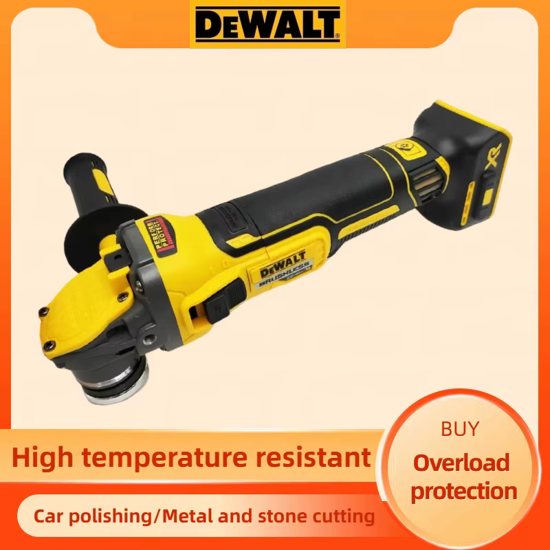 Meuleuse d'angle sans fil DEWALT DCG409 FLEXVOLT Smart 20V pour découpe et meulage intensifs (unité nue)