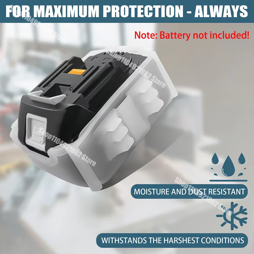 Outil électrique batterie au Lithium Silicone étanche couvercle anti-poussière étui de protection gaine pour Makita 18V