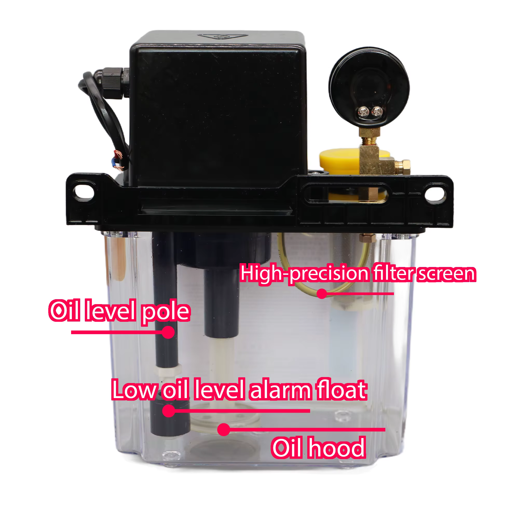 Kit de système de pompe de lubrification CNC 1L 2L AC220V AC110V 4mm 6mm pompe à huile de lubrification automatique graisse électrique pour Machine-outil CNC