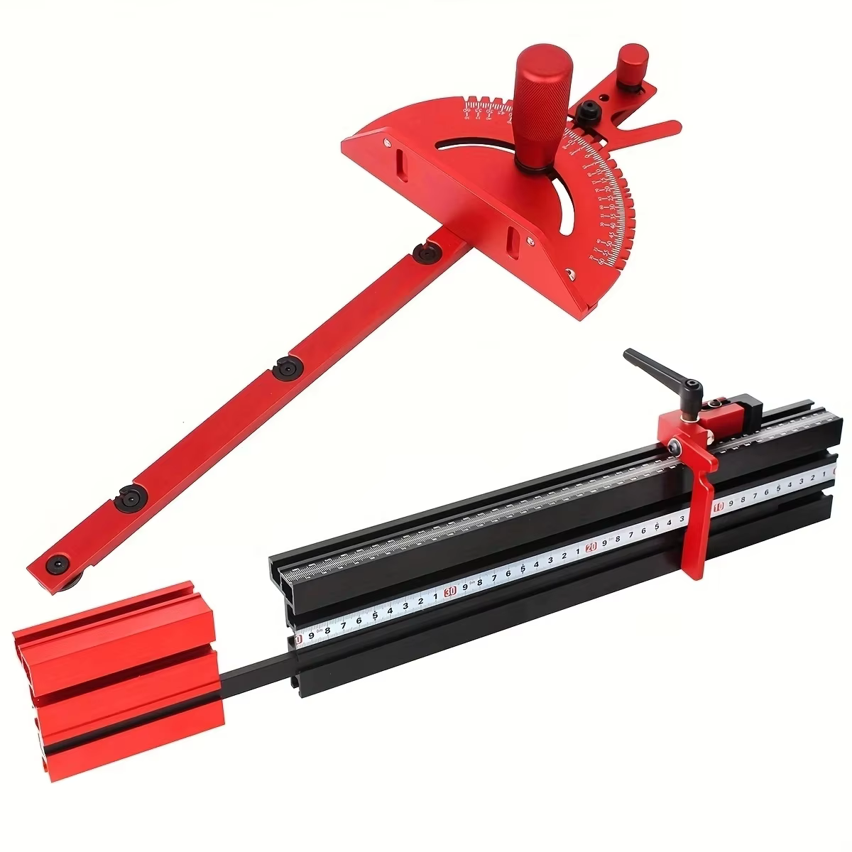 Jauge à onglet de précision ou scie de Table télescopique 50 à 87CM