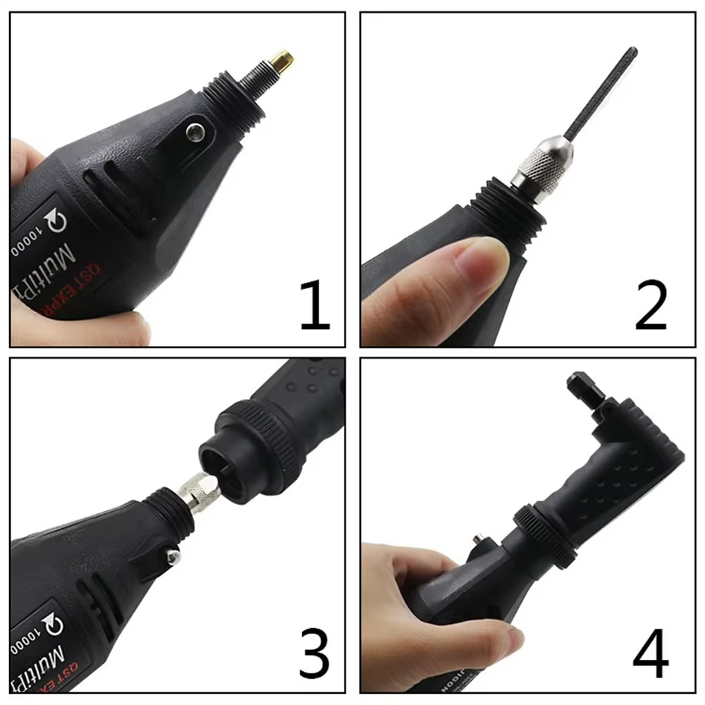 Adaptateur d'angle droit pour accessoires d'outils Dremel
