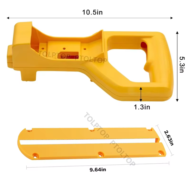 NOUVEAU Pièces de rechange pour scie à onglet Dewalt : Plaque de coupe et poignée de remplacement pour scies