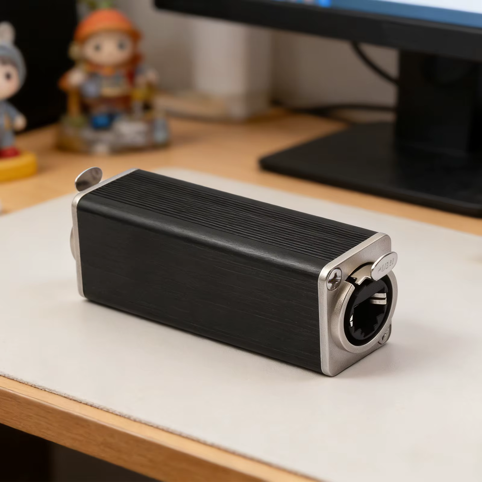 Adaptateur RJ45 Femelle-Femelle avec Système de Verrouillage à Ressort Reconnu, Connecteurs Droits Réseau pour Extensions de Câbles
