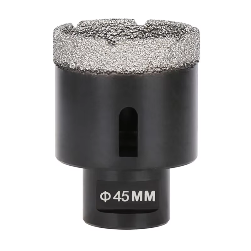 A69EM14 filetage sec brasé sous vide marbre maçonnerie trou scie ouvreur diamant forage noyau peu pour carrelage