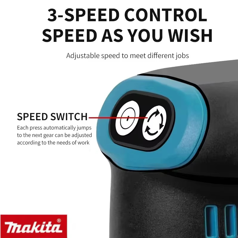 Ponceuse orbitale aléatoire sans fil Makita DBO180Z rechargeable