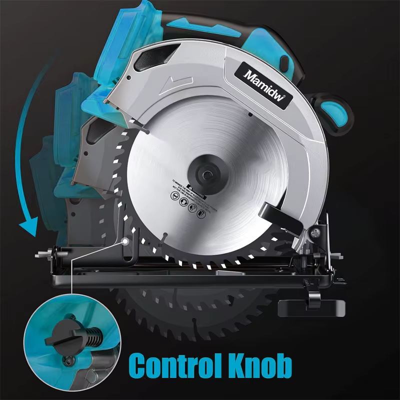 Makita – scie circulaire sans balais de 7 pouces