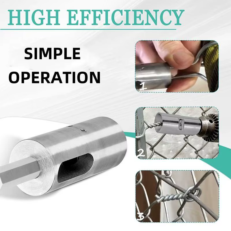 Outils de torsion de fil de fer 3-5 mm pour attaches torsadées