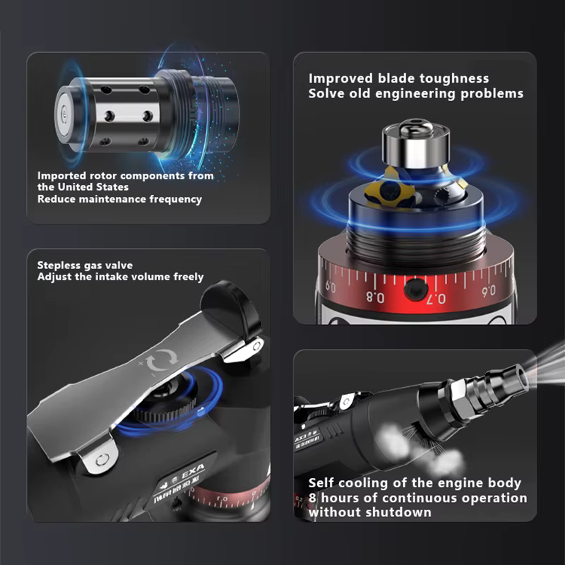 Outil de chanfreinage pneumatique AOCKE AX307