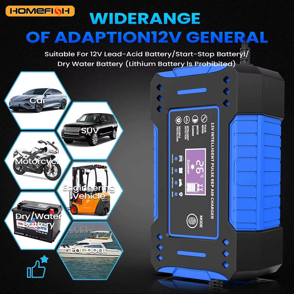 Réparation de batterie écran LCD 6A 12V chargeur