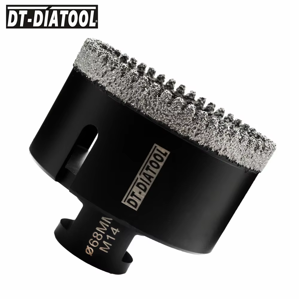DIATOOL diamant forage noyau foret dentelé scie cloche pour carrelage granit marbre carreaux de céramique couronne Dia 20-100mm trou ouvreur