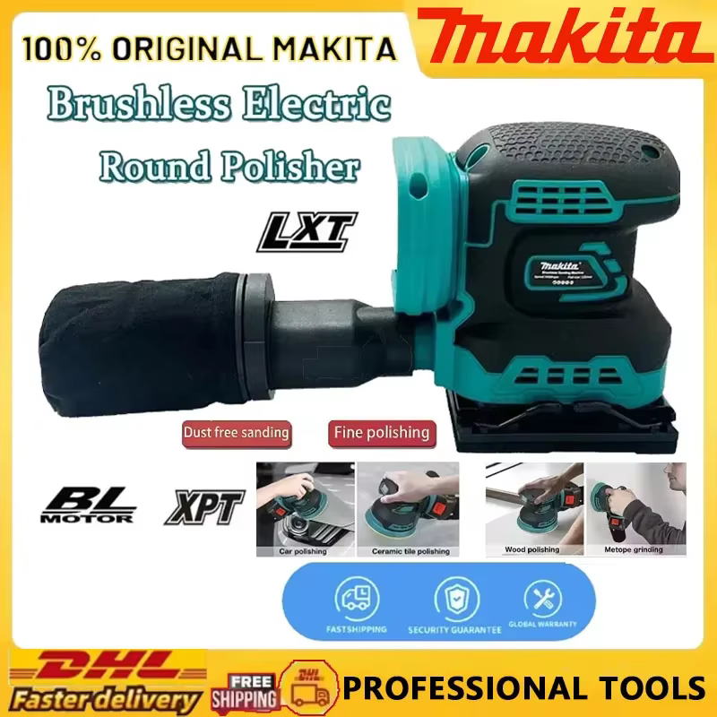 Makita – ponceuse électrique orbitale aléatoire