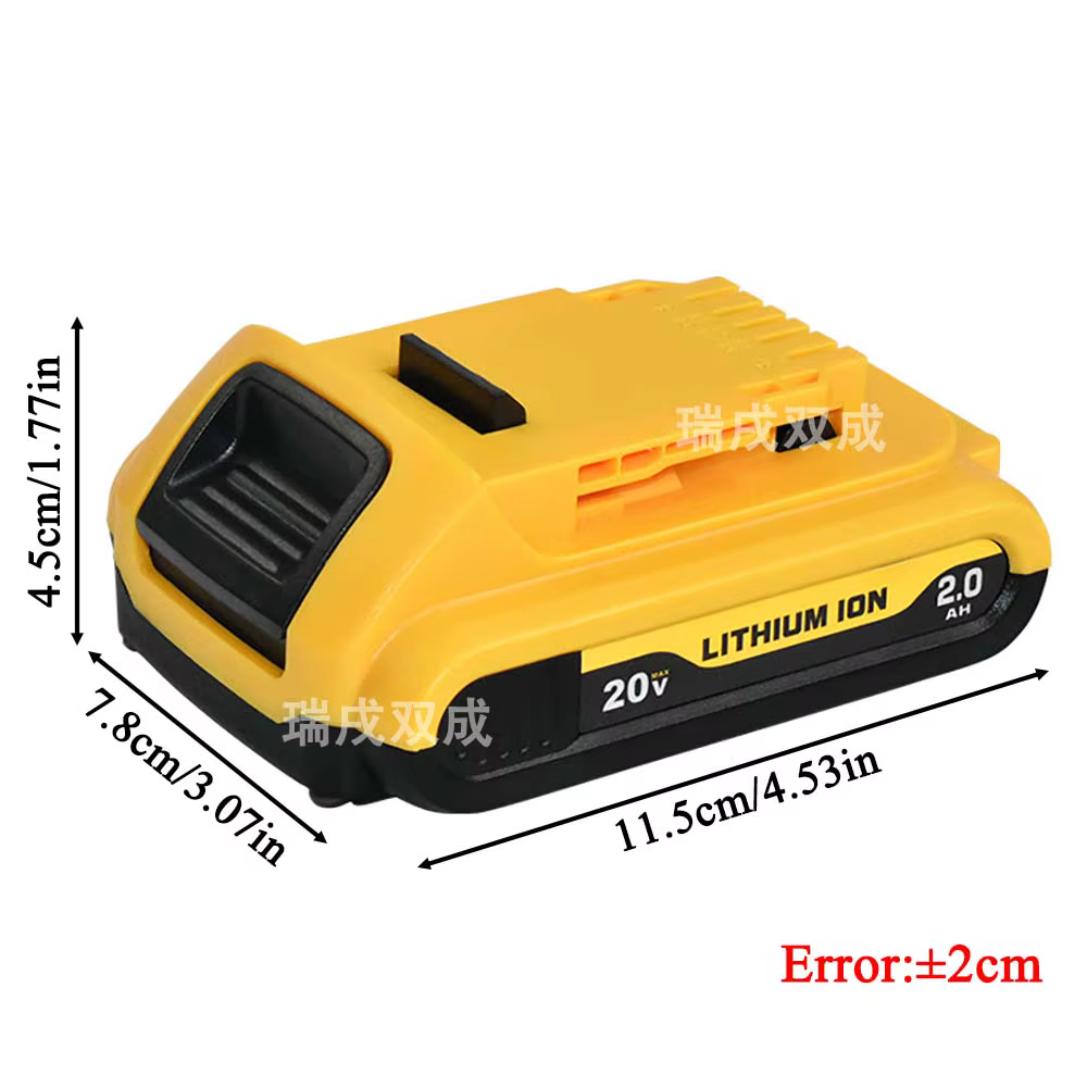 Boîtier de batterie Li-ion 5*18650 pour perceuse sans fil DCD791