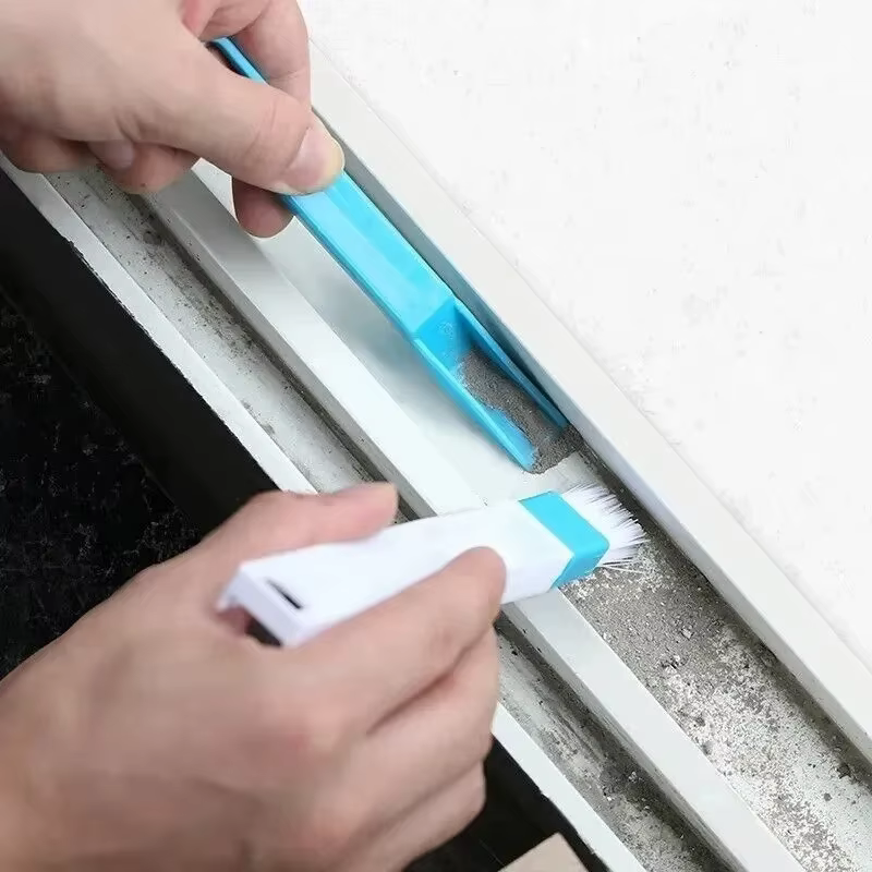 Outil de nettoyage multifonctionnel pour rainure de fenêtre