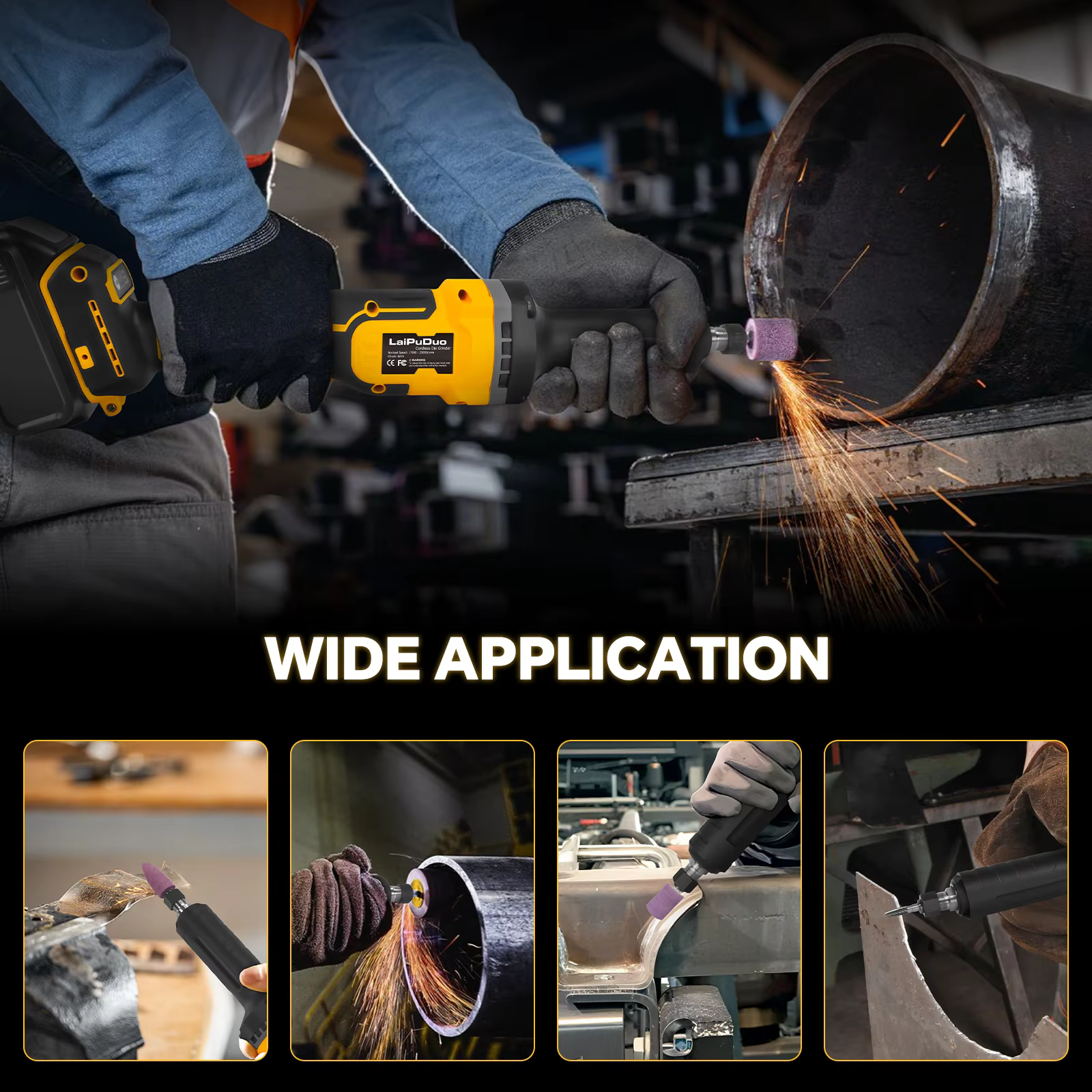 Meuleuse électrique sans fil pour batterie Dewalt 20V