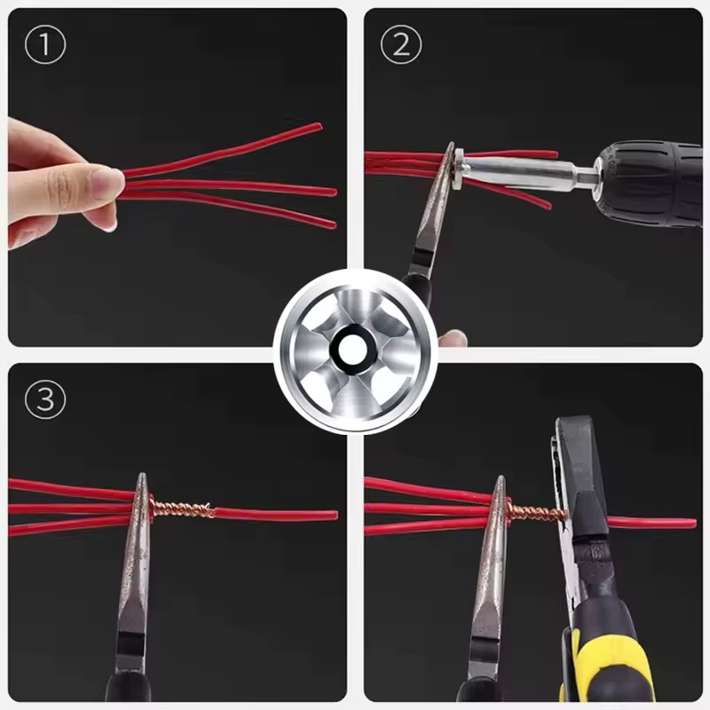 Outil de torsion de fil universel carré 2.5-4/4-6