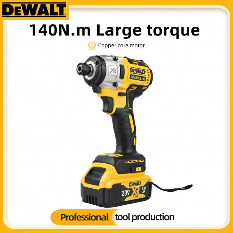Perceuse sans fil DEWALT DCD850 Brushless 20V : Visseuse à percussion multifonction rechargeable (outil seul)