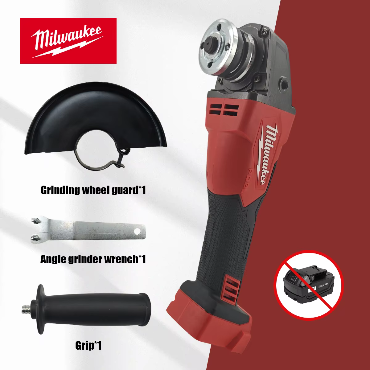 Meuleuse d'angle Milwaukee 125 mm sans balais