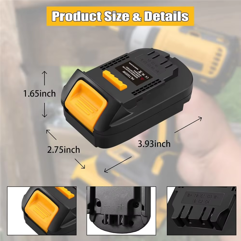 Adaptateur pour Hilti vers Dewalt 20V outil