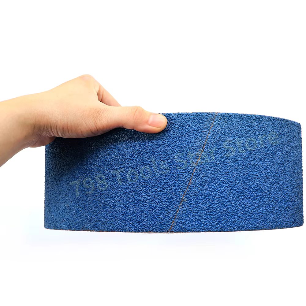 5 pièces de papier abrasif pour ponceuse à bande 533 * 75 mm