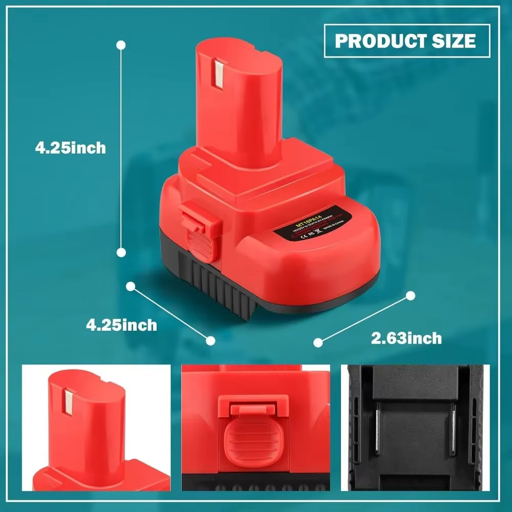 Adaptateur de batterie pour perceuse Makita 18V vers 12V