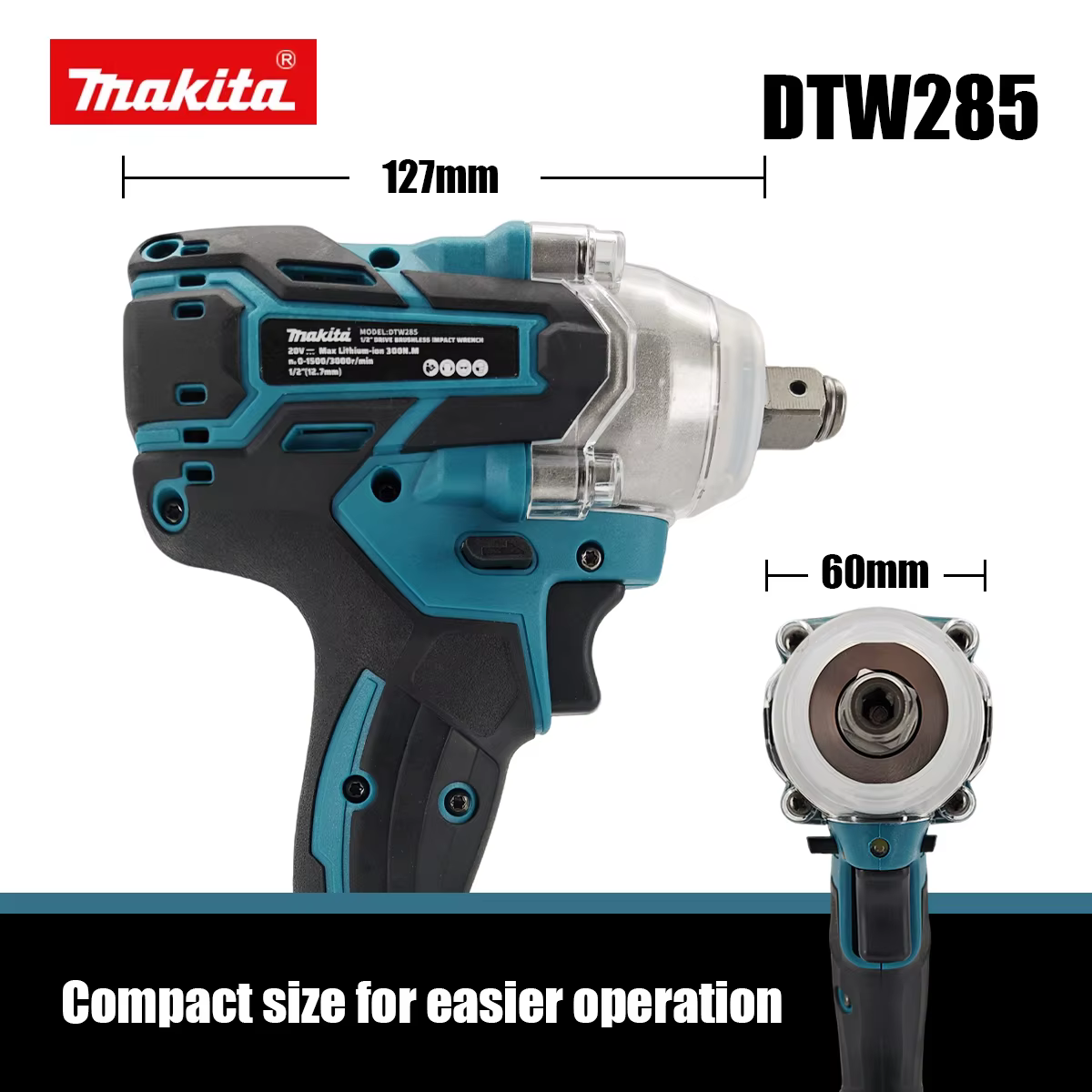 Makita DTW285 tournevis électrique sans balais 18V