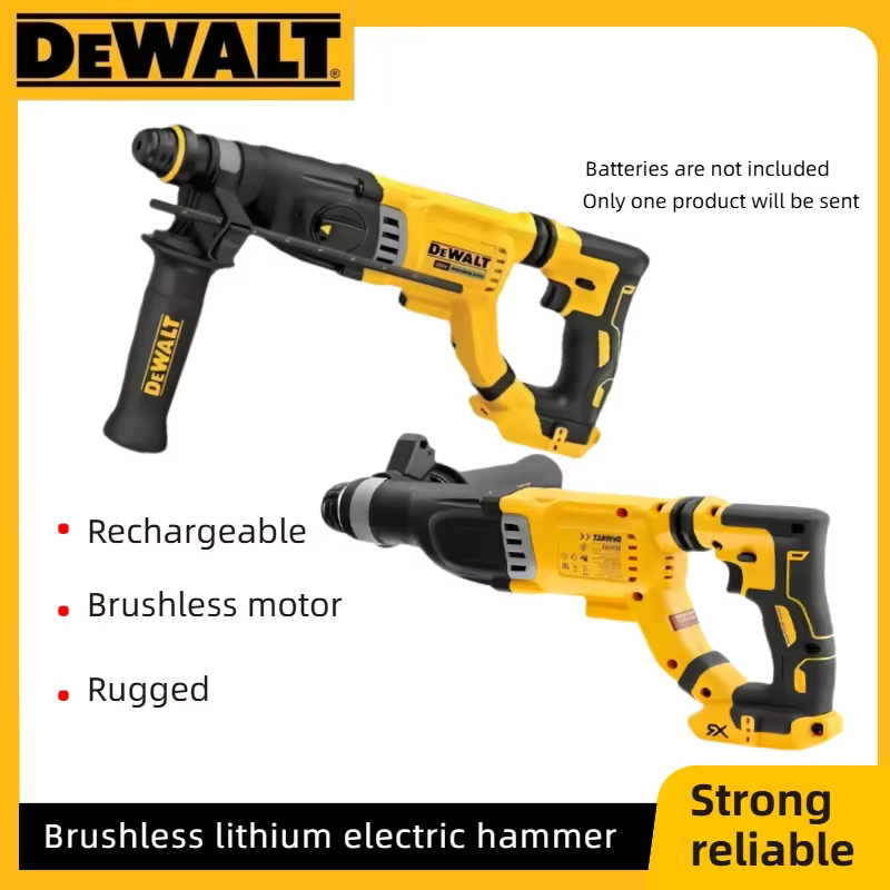 Perceuse à percussion sans fil DEWALT Professional DCH263 20V : Outil de perçage de béton haute performance (sans batterie)