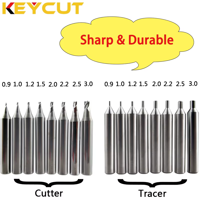 Foret de coupe Laser pour Machine à clé verticale manuelle, outils de serrurier
