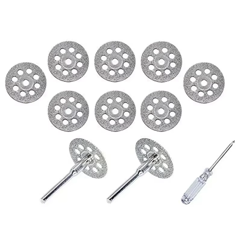 Lame de scie circulaire diamantée à 8 trous