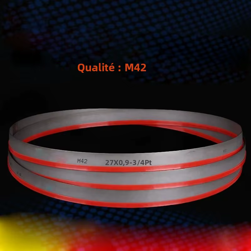 Lames de scie à ruban bi-métalliques M42 de qualité supérieure 2710 mm x 27 mm x 0
